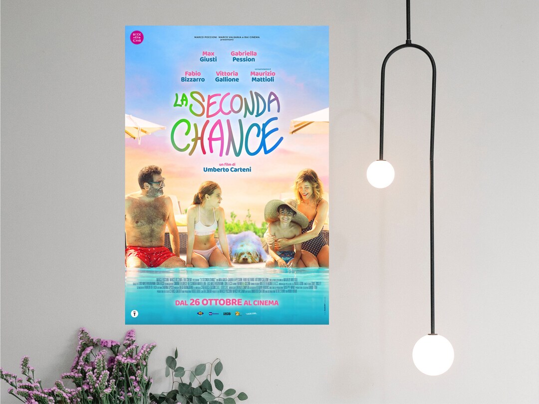 La Seconda Chance Movie Poster 2023 Film Canvas Prints Poster Gift Room