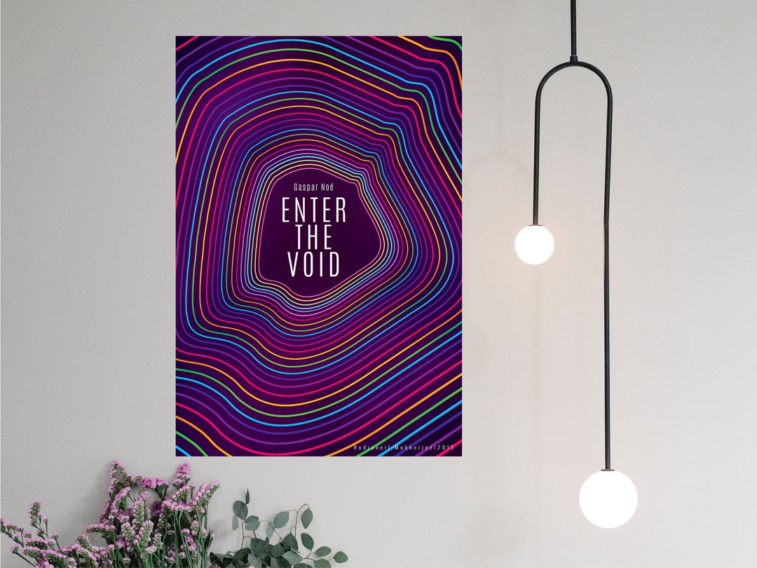 Enter the Void Movie Poster 2023 Film Canvas Prints Poster Gift Room ...