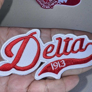 Żelazko-naszywki Delta Sigma Theta