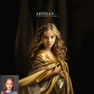 Portrait From Photo, Portrait, Personalized Portrait, Custom AI Portrait, Character Portraits, Digital Character Commission, Children