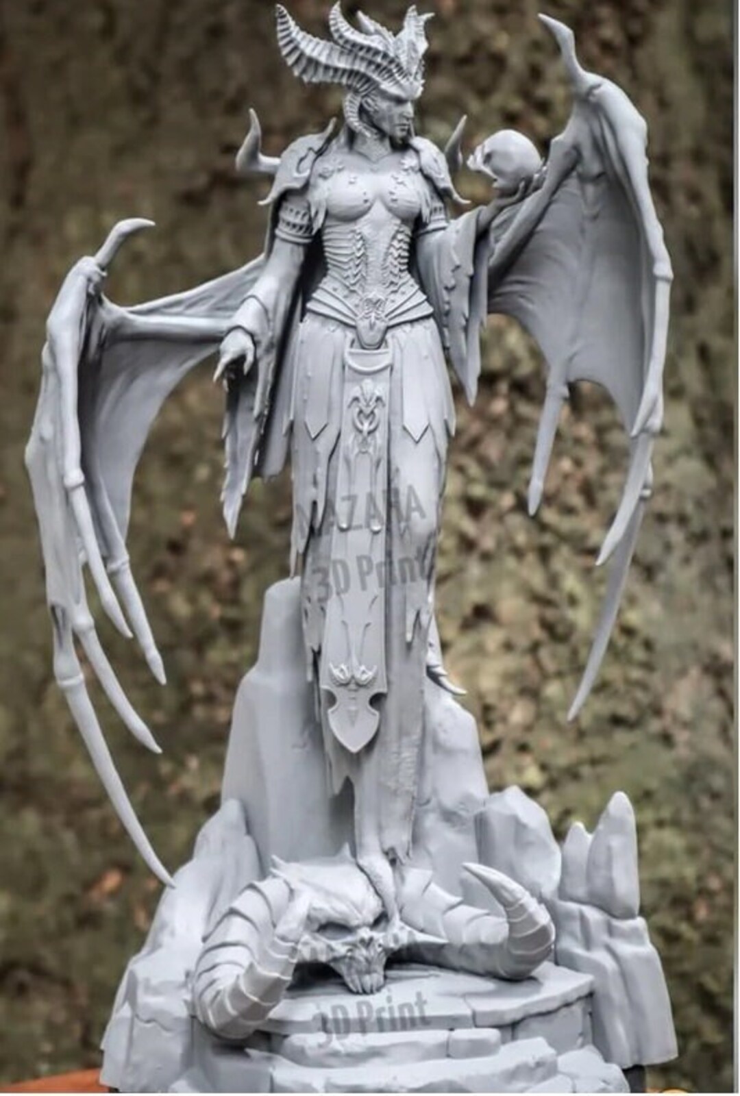 Lilith 3d Model Stl for 3d Printing diablo Etsy