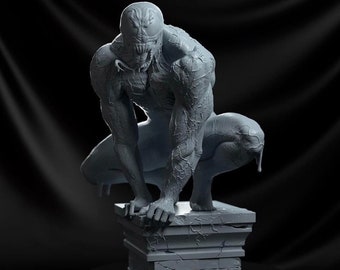 ヴェノム（スパイダーマン）3DモデルSTLファイル（3Dプリント用）