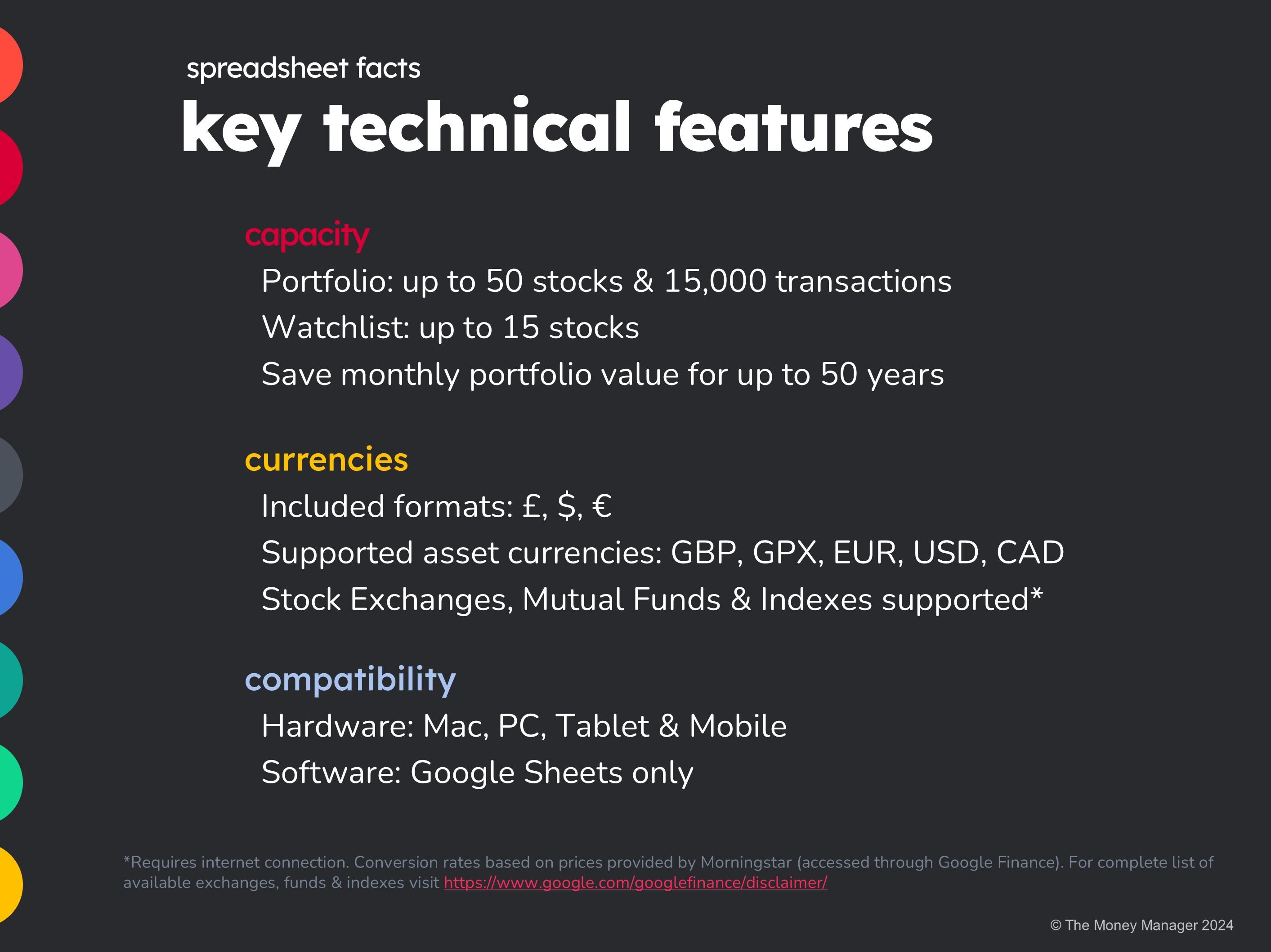 投資マネージャー（ダークモード）：株式ポートフォリオトラッカー（Google スプレッドシート） - Etsy 日本