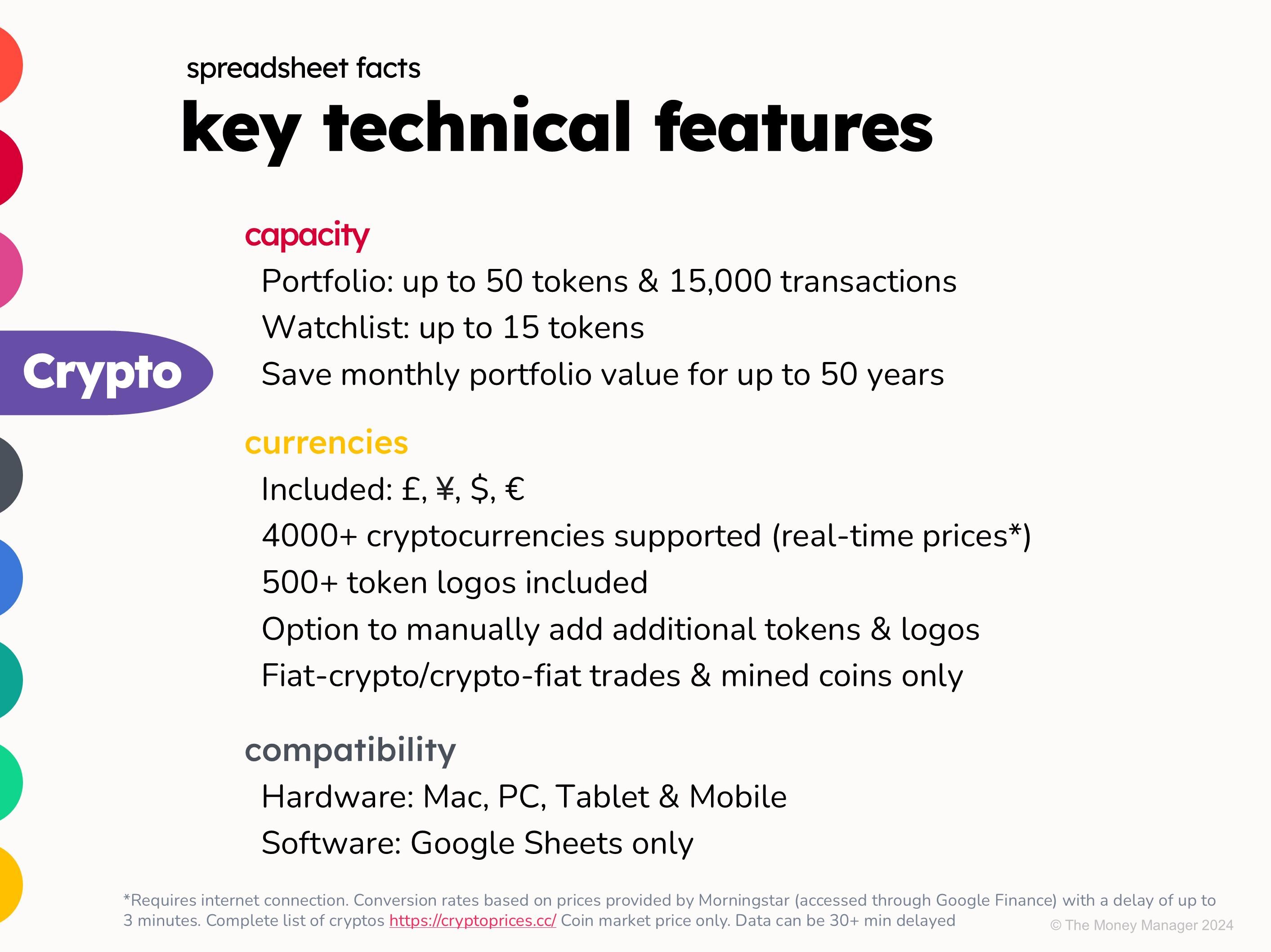 Investment & Crypto Combo: 2x Spreadsheets for Stocks and Crypto Portfolios  (google Sheets) - Etsy