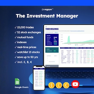 Beleggingsbeheerder: aandelen- en aandelenportefeuilletracker (Google Spreadsheets), geautomatiseerde spreadsheet