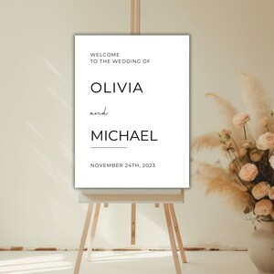 Customizable Printable Welcome to the wedding sign, Editable Template, Personalized Rustic Ceremony Decor, DIY Wedding Decoration