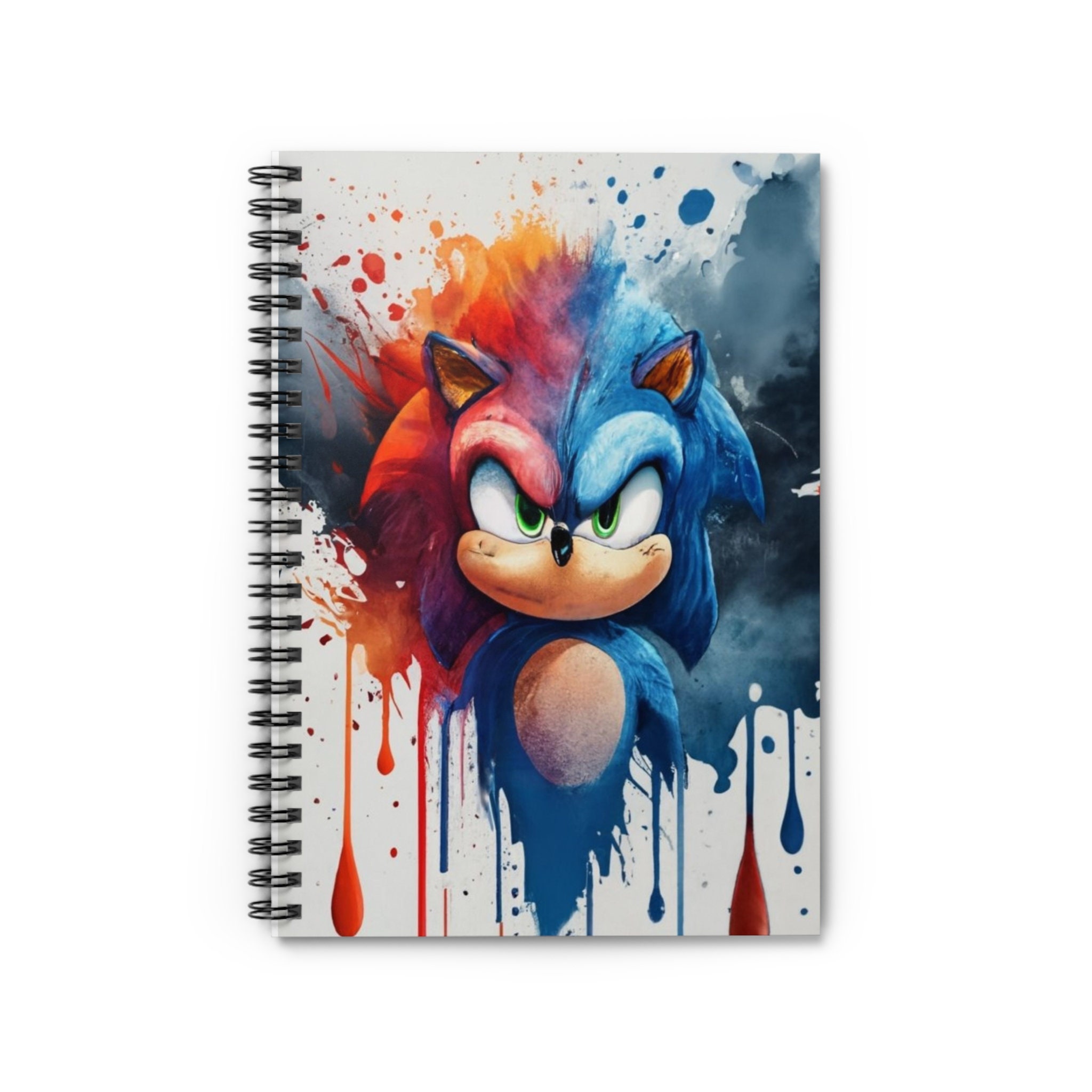 Majin Sonic Spiral Notebook for Sale by Schmiblor Flumbo