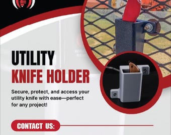 Heavy Duty Utility Knife Holder (qty 2)