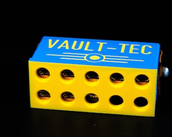 Vault-Tec Inspired 3D Printed 120mm Film Holder - Holds 10 Rolls
