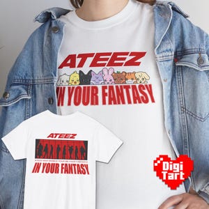 Ateez World Tour 2025 Shirt: Aniteez Fantasy Concert Merch