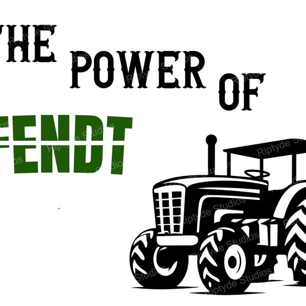The power of a FENDT tractor, Farm favorite.