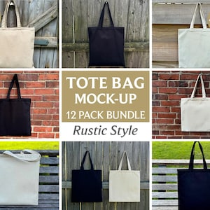 Liberty Bags OAD113 Digital Download Mockup Bundle Tote Bag Printify Tote Mockup Canvas Tote Mockup Minimalist Style Sublimation Bag Mockup