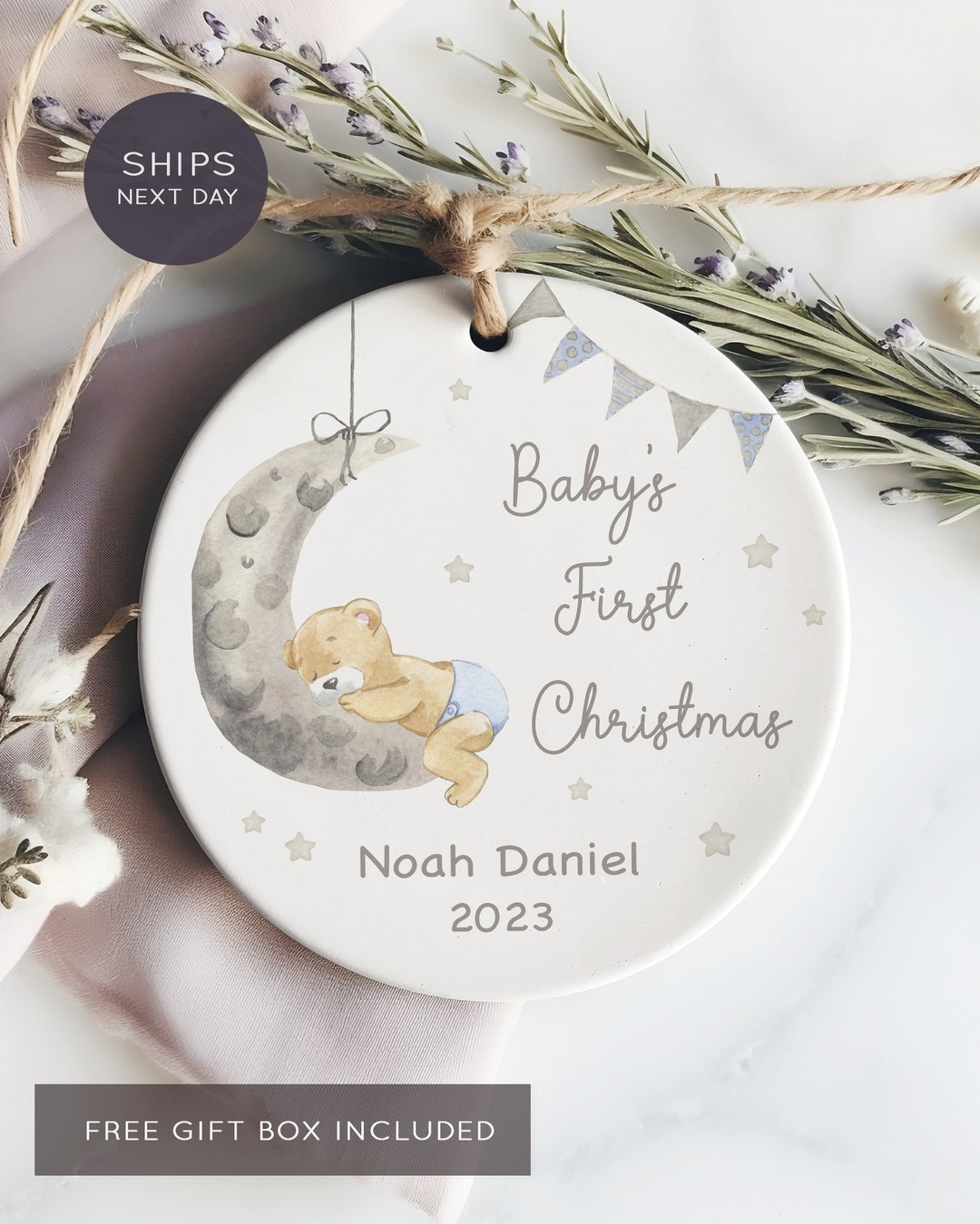 Baby's First Christmas Ornament Boys Christmas Ornament 2026 Etsy — free download