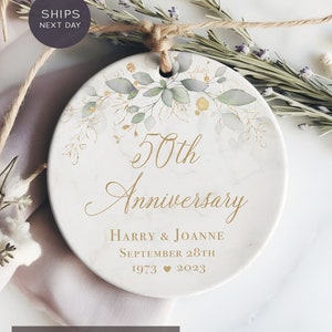 Anniversary Ornament - Anniversary Gift 2025