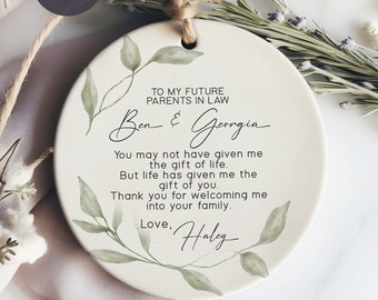 In-law Ornament - Wedding Gift 2023