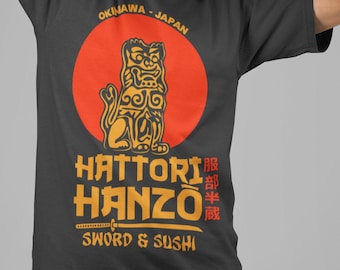 Tributo a Kill Bill: Hattori Hanzo Camiseta gráfica unisex