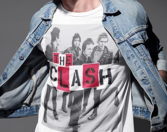 T-shirt The Clash - Unisex  Fashion Graphic Tee