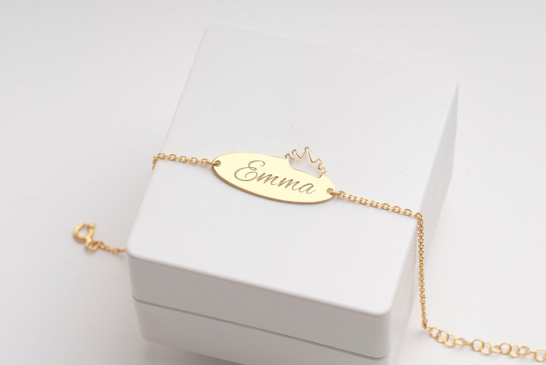 Princess Queen Chain Crown Necklace Princess Pendant, Queen Jewelry, Personalized Gift, King ...