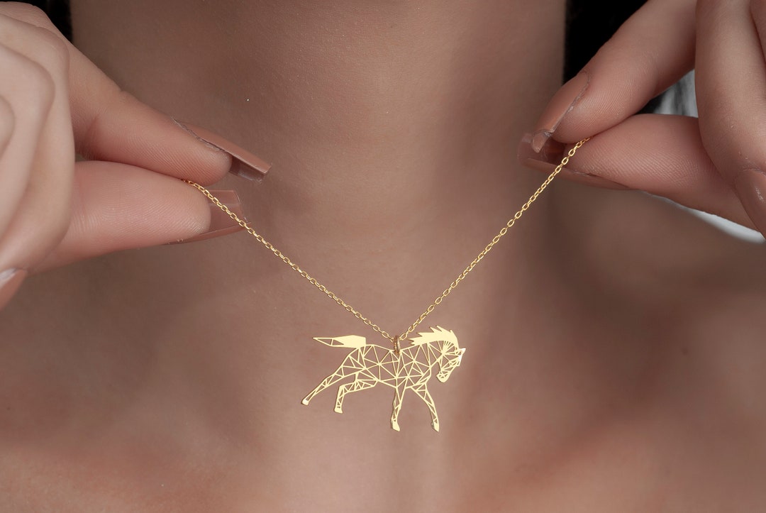 Penelope Equestrian Necklace main image 1
