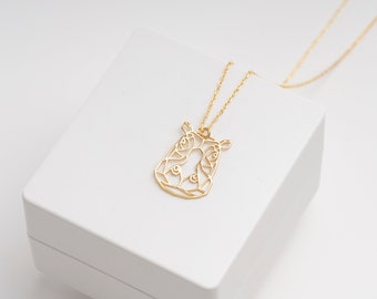 Dainty Hippo Necklace Sterling Silver, Hippopotamus Gift, Hippo Jewelry, Hippo Lover Gift, Animal Jewelry, Hippo Gift Idea, Wildlife Charm