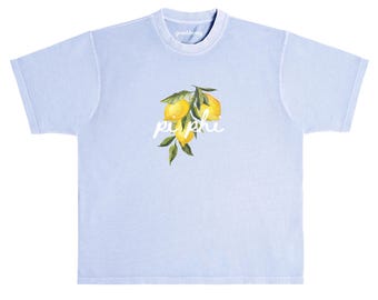 Pi Beta Phi Lemon Shirt | Sorority Pullover Tee | Greek Name Crewneck T-Shirt | Big and Little Gift | Custom Apparel | Chapter Merch