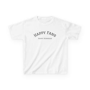 Happy Fans Kids T-Shirt - Golden Tee for Little Champions, Birthday Gift, Sports Event Attire, Youth Casual Wear, Everyday Fun