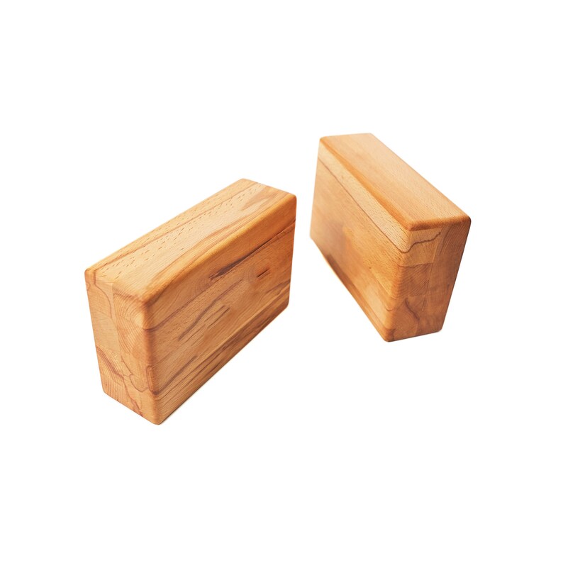 Wooden Yoga Blocks, Timbergood Floor Beam for Home Fitness, Handmade