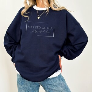 Soli Deo Gloria-- Unisex Heavy Blend™ Crewneck Sweatshirt