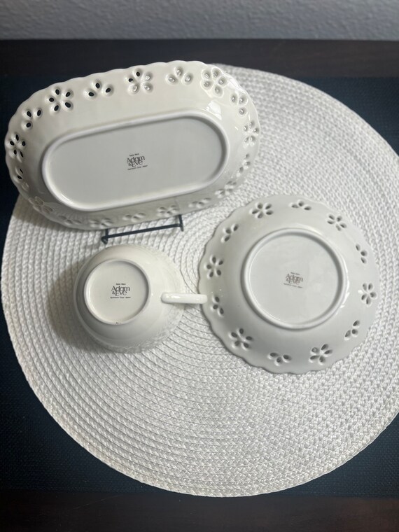 Rare Floral Adam & Eve Tachikichi Japan Tableware Set - Etsy