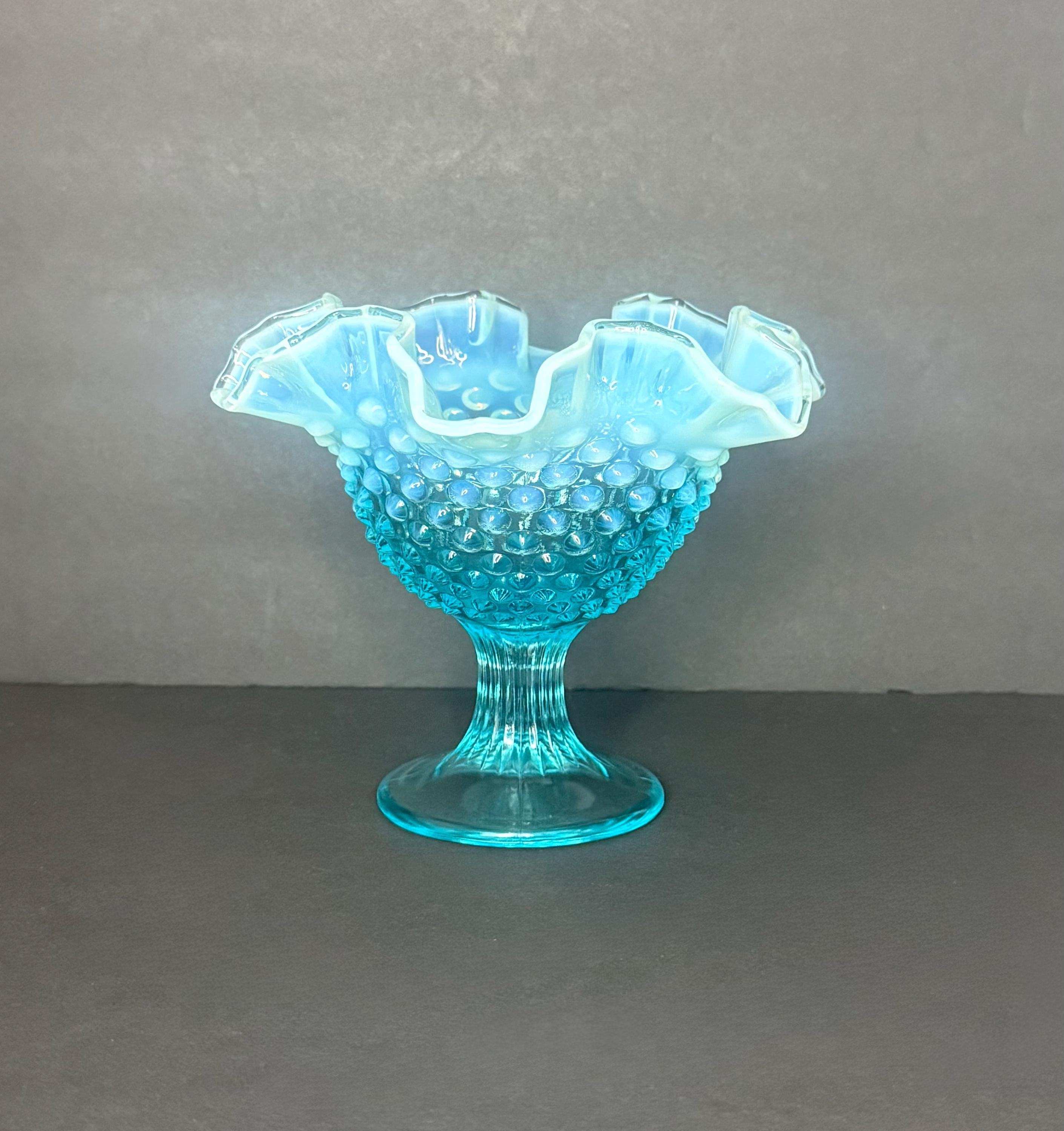 Fenton Blue Opalescent - Etsy