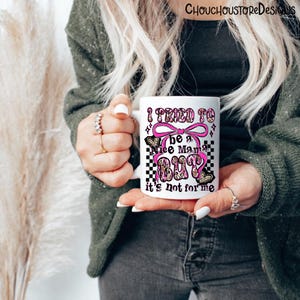 Pink Leopard I tried to be a nice mama png, but it's not for me png, Edgy Mom Life Shirt Design, Checkered Grunge mama png, Pink mama png image 5