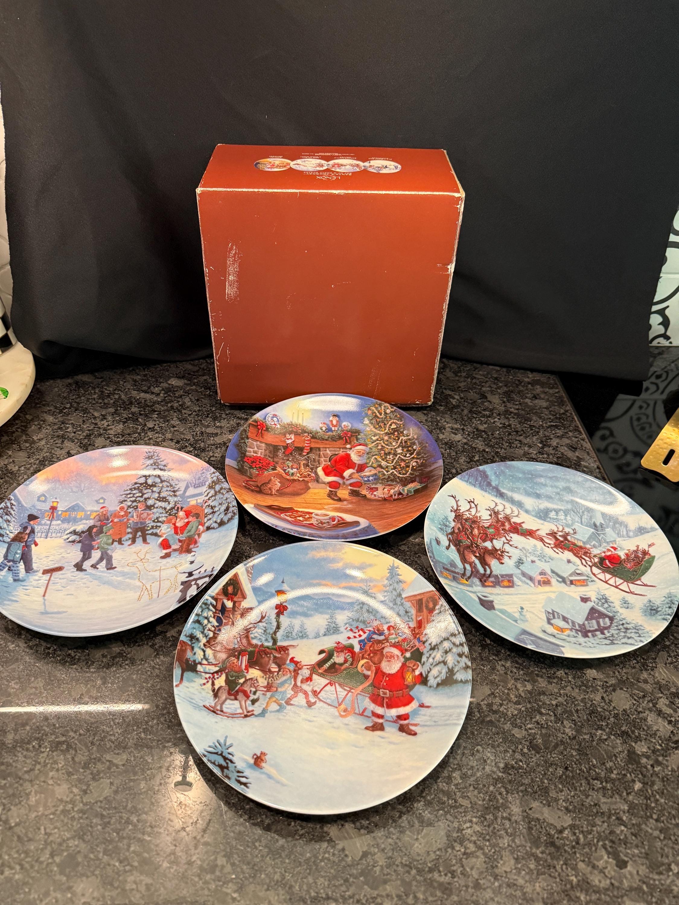 Lenox Collection of Santas - Etsy