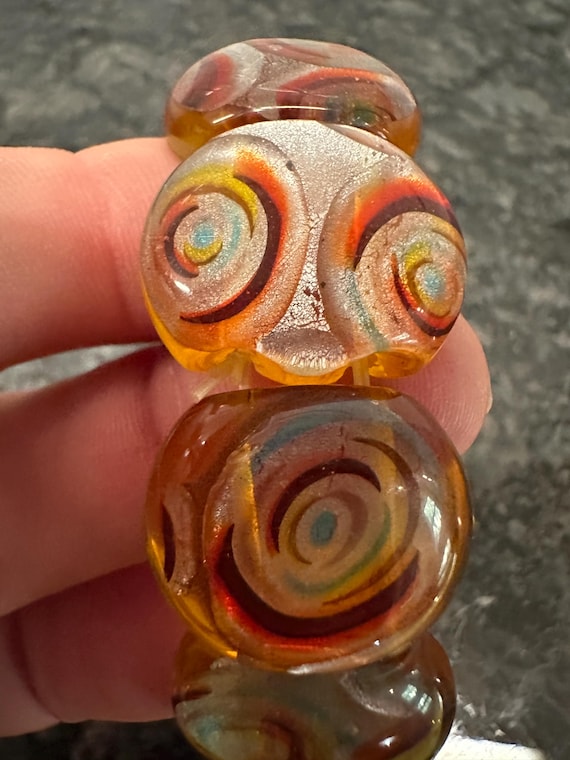 Vintage Kenneth Jay Lane KJL swirl Braclet - image 3