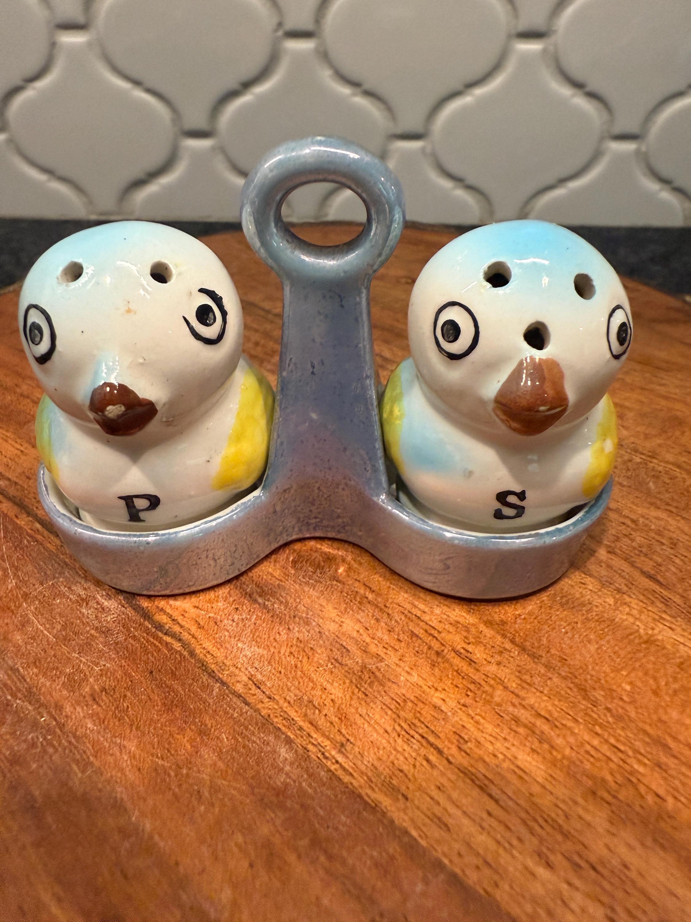 ビンテージ インディアン ソルト&ペッパー 陶器製 JAPAN Japan Lusterware Salt Pepper - Etsy