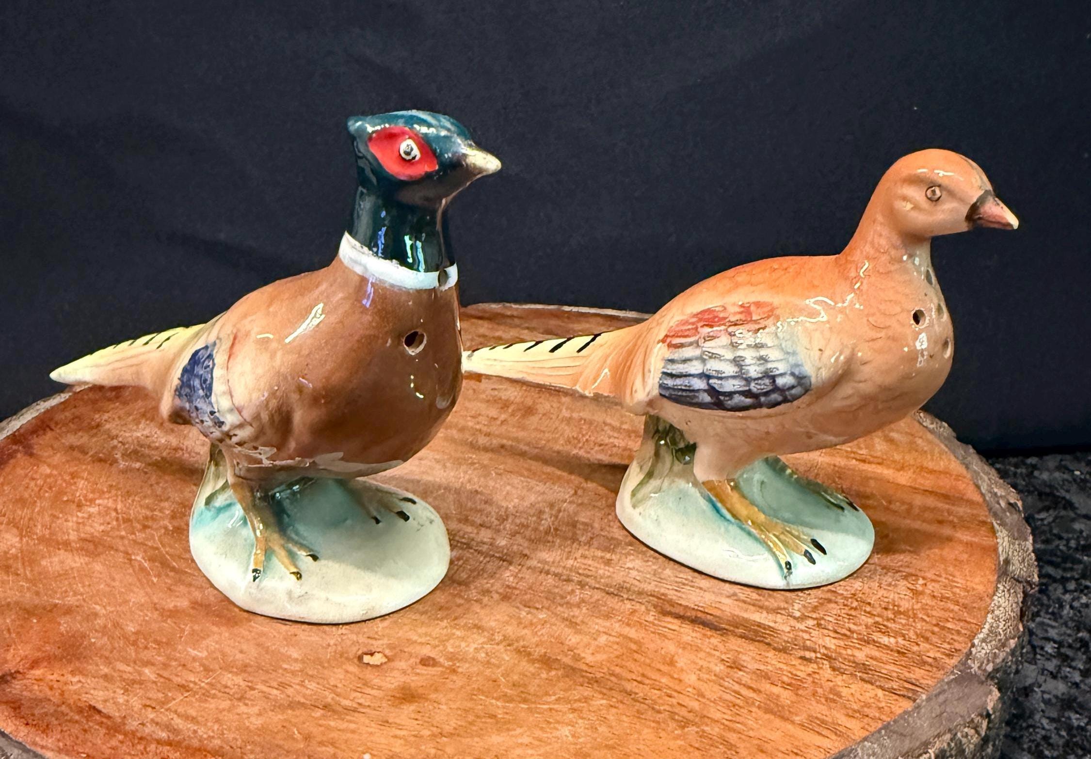 【美品！】Norcrest アヒル デキャンタ ヴィンテージ 陶器 置物 レトロ Norcrest Pheasant - Etsy