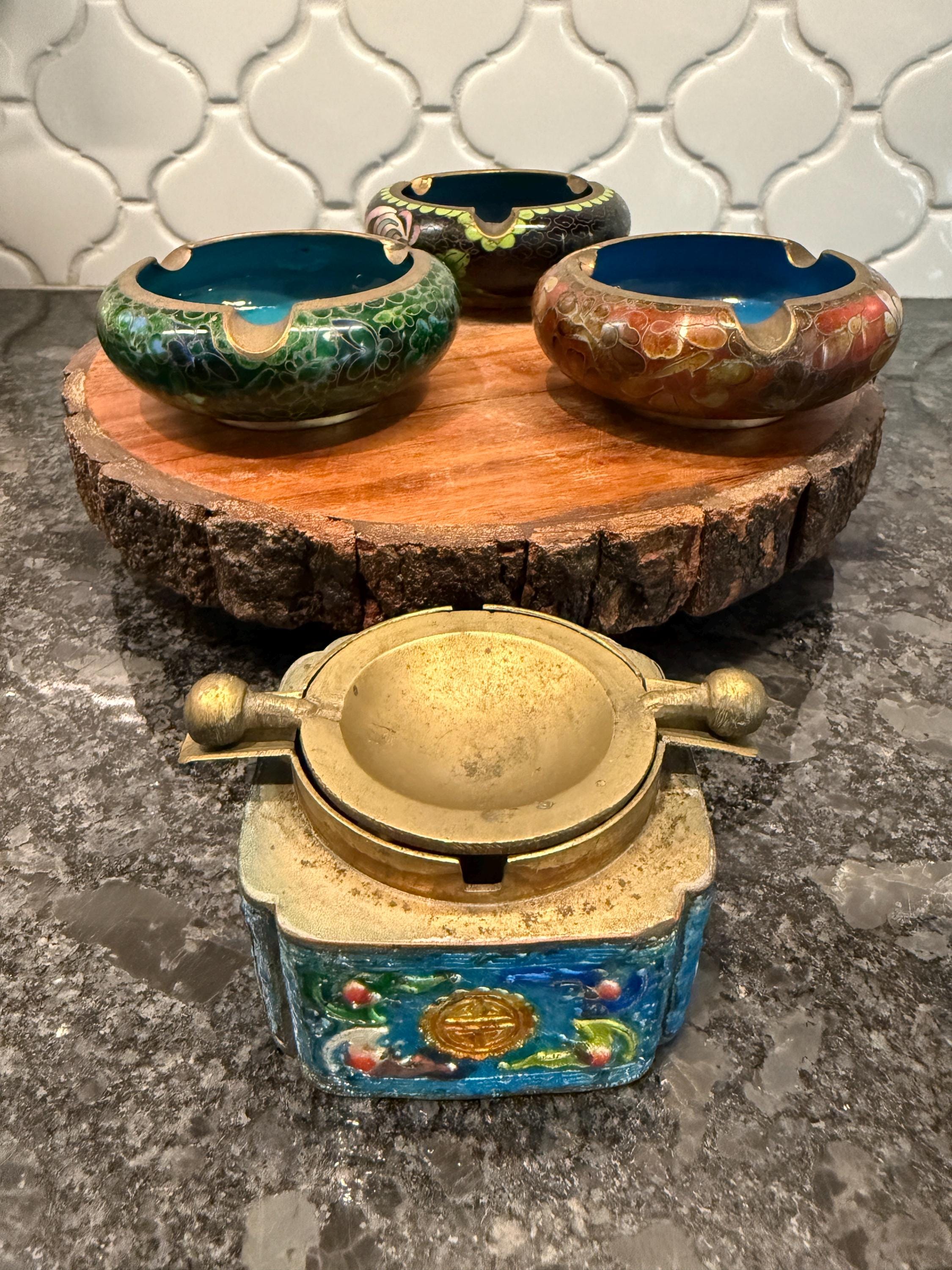 Cloisonne Ashtray - Etsy