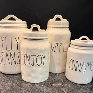 Rae Dunn Canisters - Etsy
