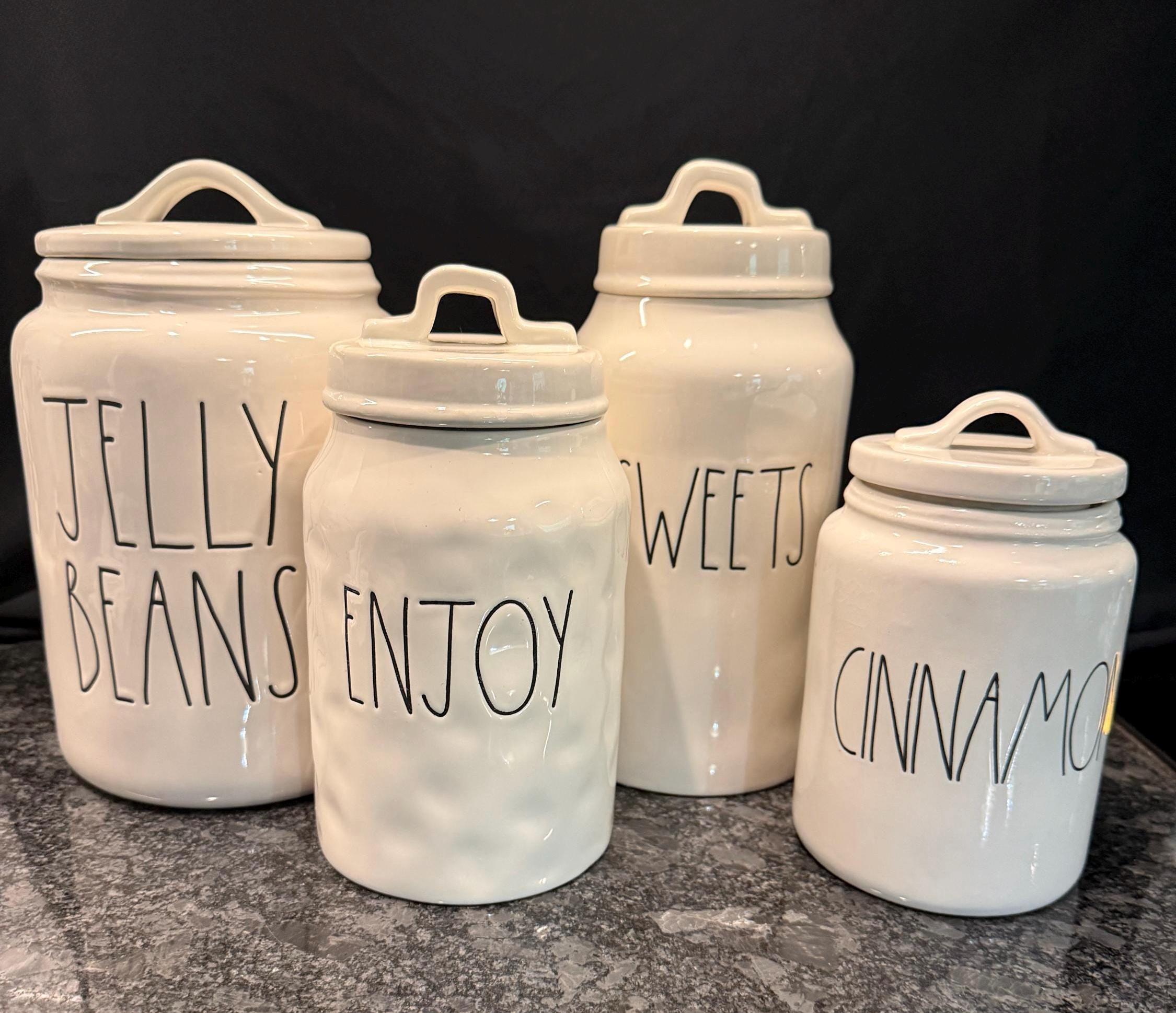 Rae Dunn Canisters - Etsy