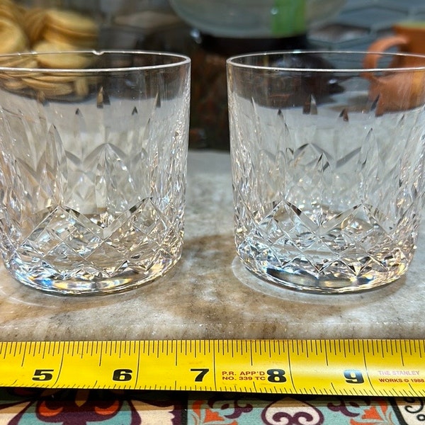 Waterford Crystal Lismore Old Fashion - nicely weighted