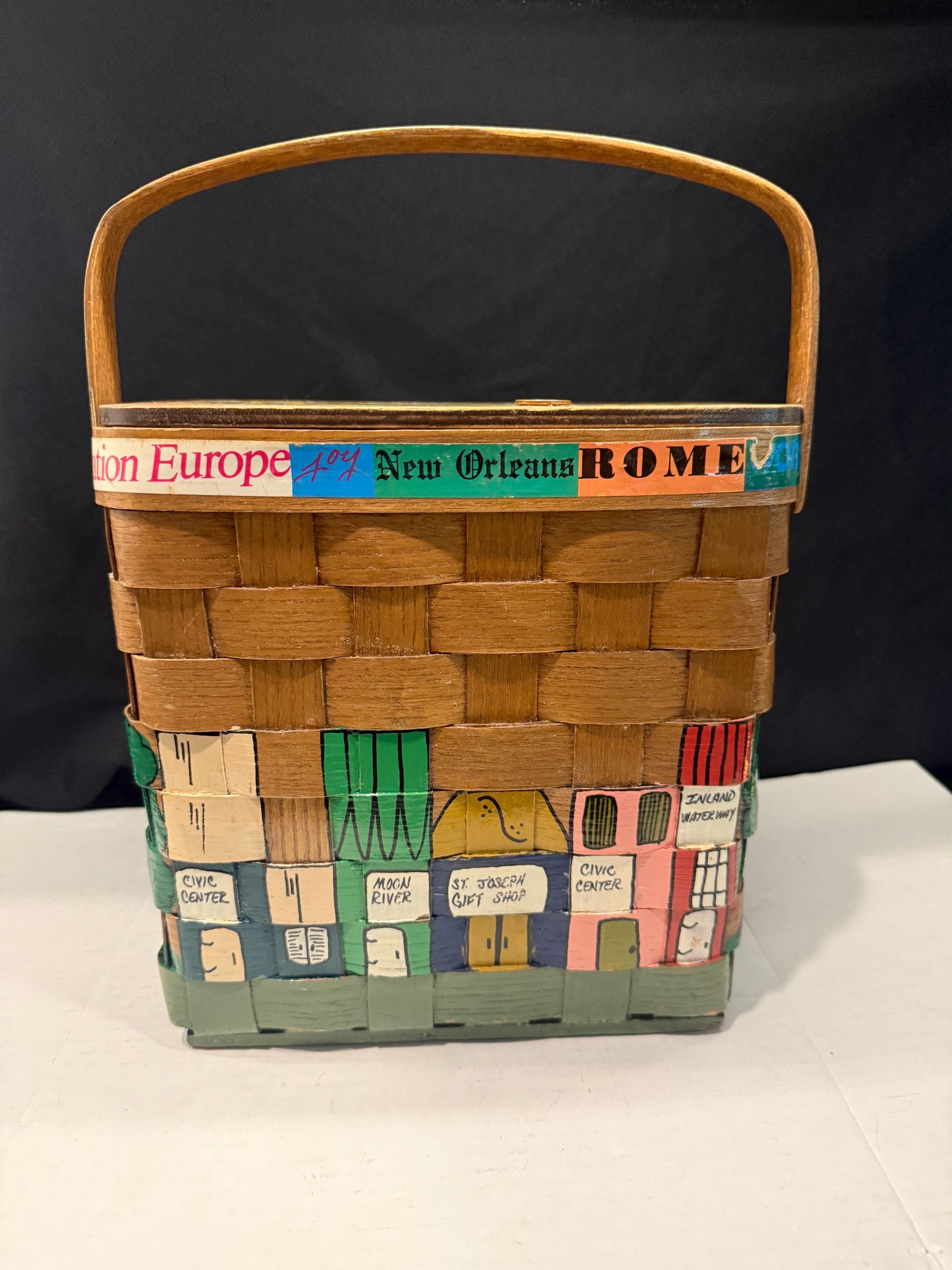 Caro Nan Basket Purse - Etsy