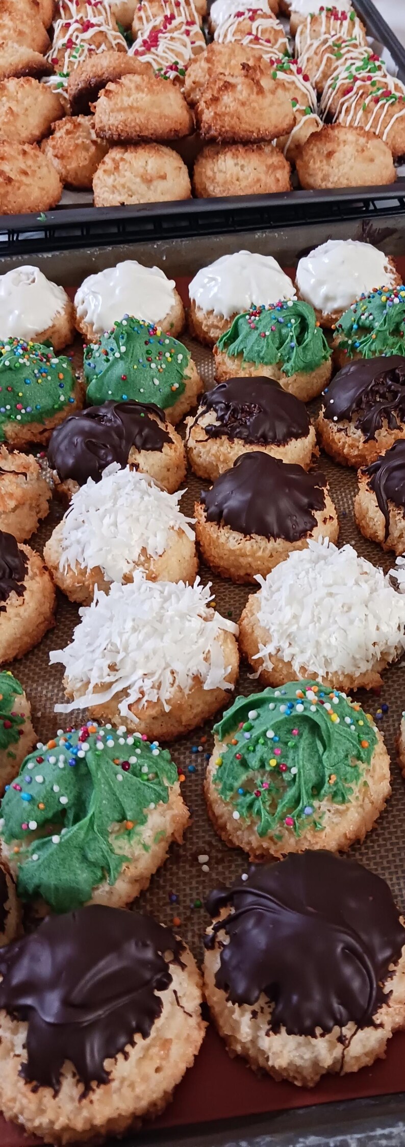 Coconut Macaroons: Buttery, Chewy, Passover Treat (9 Count) - Etsy