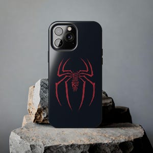 Spider Man Phone Case - Tough Superhero Cover for iPhone 16 15 14 13 12 11 XR XS Pro Max Plus Mini & Samsung S21 S22 S23 S24
