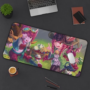 Tristana Desk Mat, League of Legends Mousepad, Gaming Mousepad, Gift Gamer - Desk Accessory, Office Decor, Desk Organizer, Computer Pad,