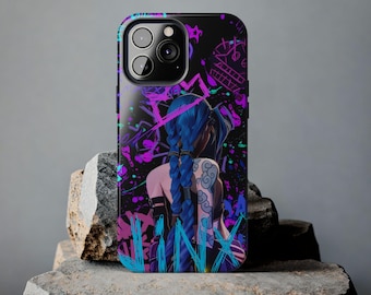 Arcane Phone Case for iPhone 16 Pro 15 14 Pro Max 13 12 11 Jinx