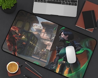 Gaming Desk Mat, Viper Valorant Mouse Pad, Gaming Mousepad, Large Desk Pad, Gamer Gift, Gaming Accessories, Office Desk Mat, Computer Desk