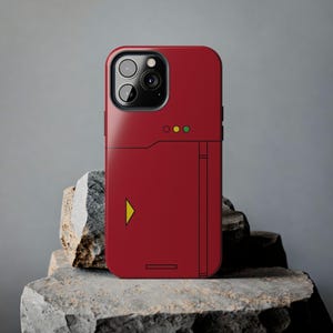Pokedex Phone Case - Tough Phone Cover for iPhone 16 15 14 13 12 11 XR X XS Pro Max Plus Mini & Samsung S21 S22 S23 S24