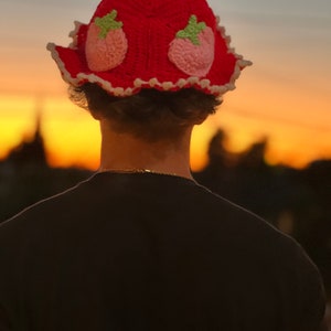 Strawberry Bucket Hat