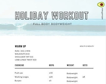 PROGRAMMA DI ALLENAMENTO PER LE VACANZE