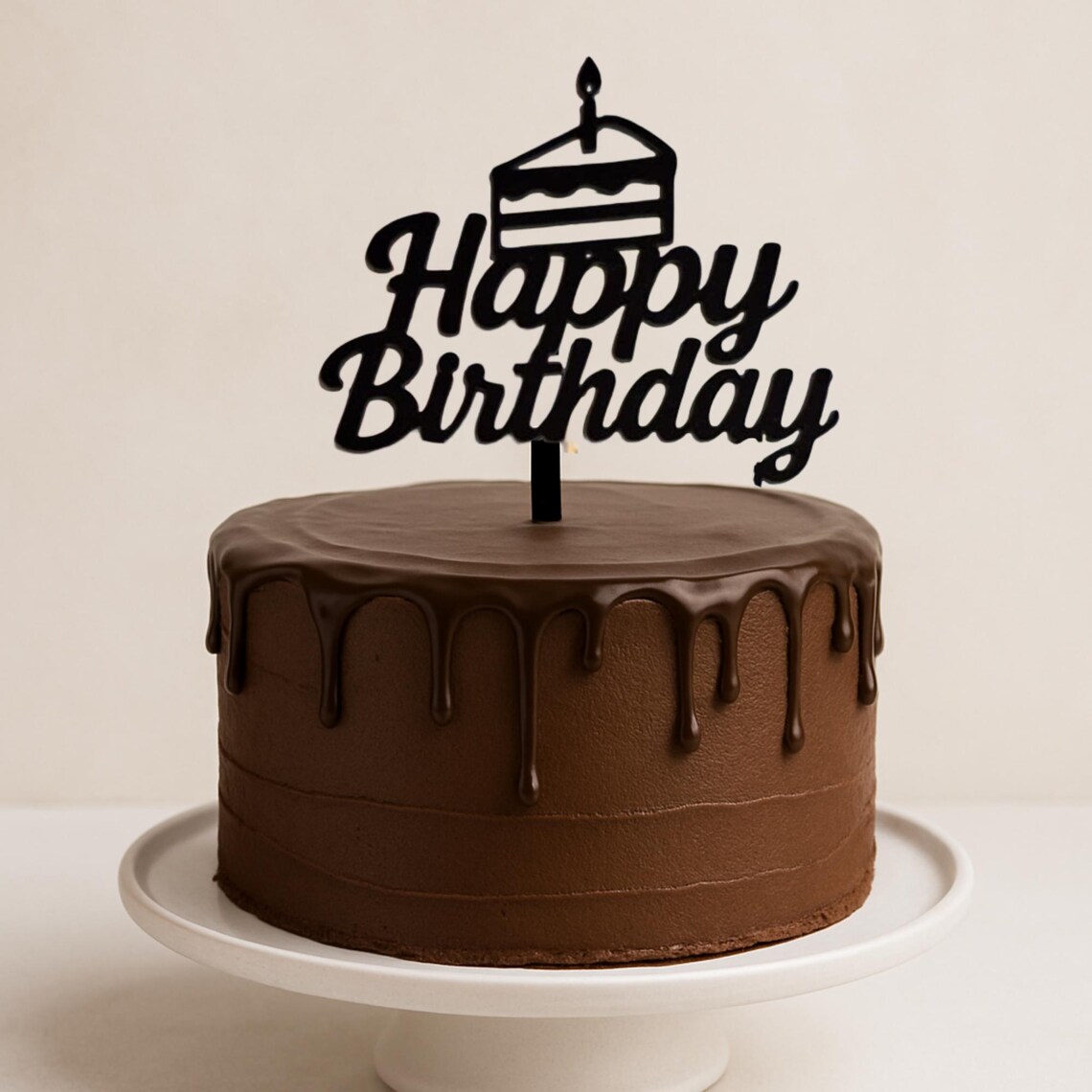 Personalized Acrylic Cake Topper: Custom Name Birthday Decoration for ...