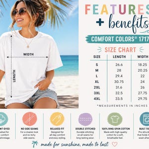 Comfort Colors Alligator shirt for Front Office, Trendy Stripes shirt, Preppy Back to School Admin Staff, Matching Group Shirt Bild 11